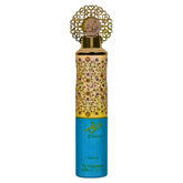 Ornate goud en blauw parfumflesje luchtverfrisser Mariyam Arabische geur